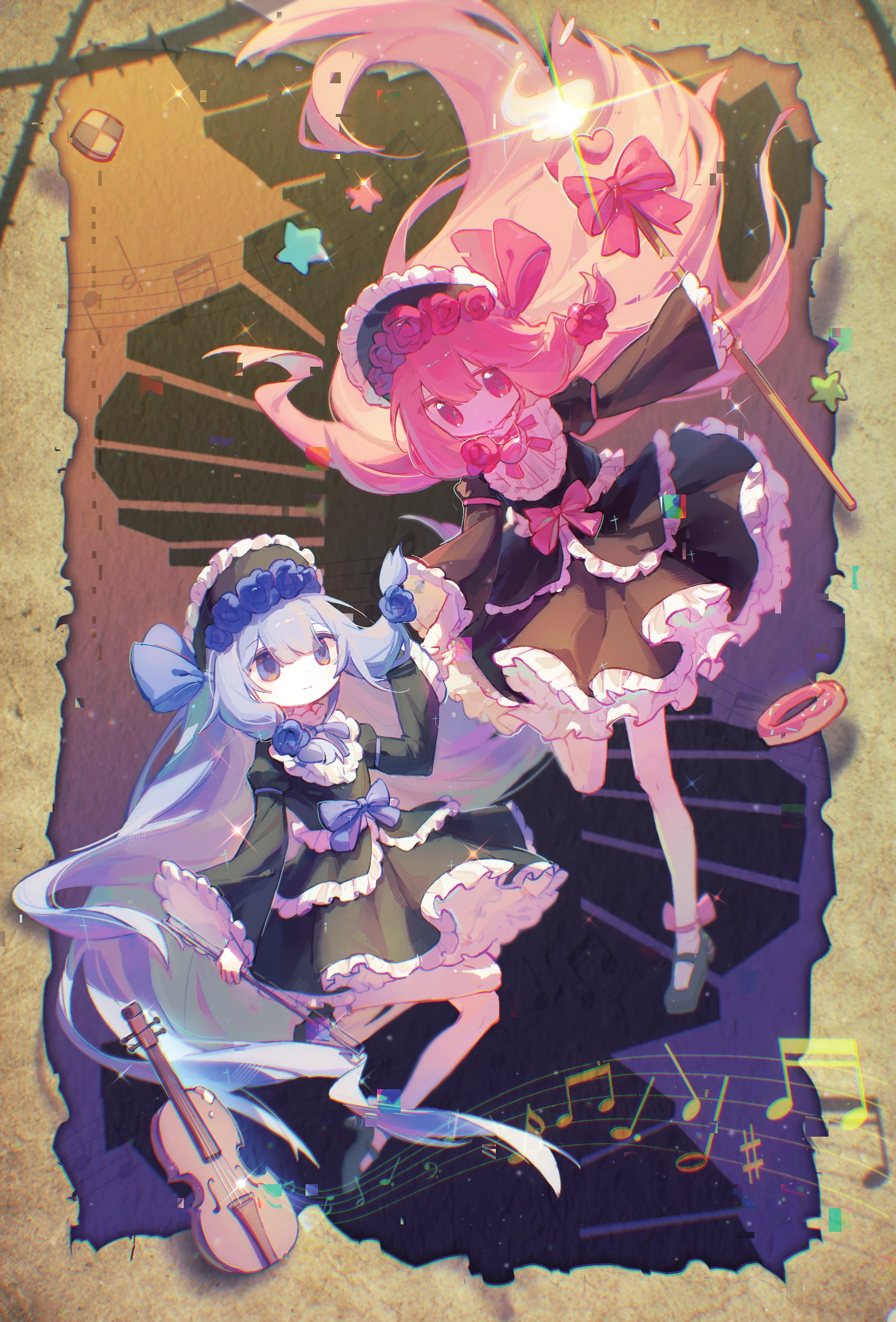 幕を下ろそう、パレードへ/琴葉茜,琴葉葵 イラスト